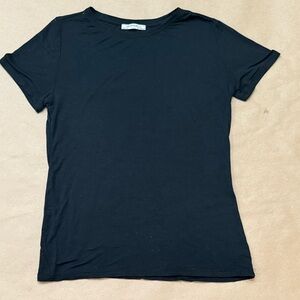 Zara Black Short Sleeve Tee